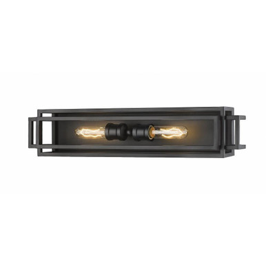 Titania Two Light Vanity Light by Z Lite - 454-2V-MB