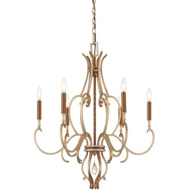Magnolia Manor 6 Light Large Chandelier by Minka Metropolitan - N6557-690