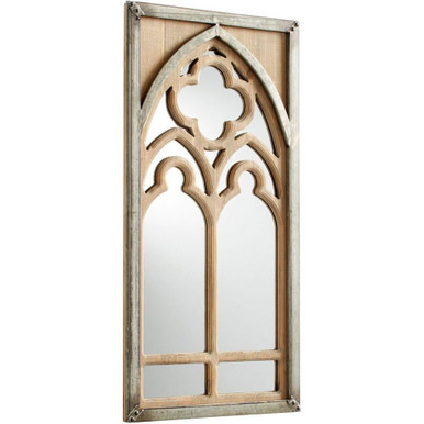 Carlita Mirror 15 Inch Wide by 30 Inch High by Cyan - 09841