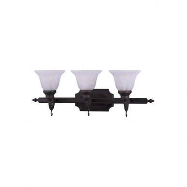French Regency 2 Light Vanity Fixture by Livex - 1282-07