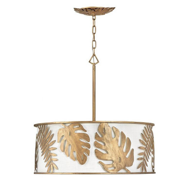 Botanica 5 Light Large Pendant by Fredrick Ramond - FR35105BNG