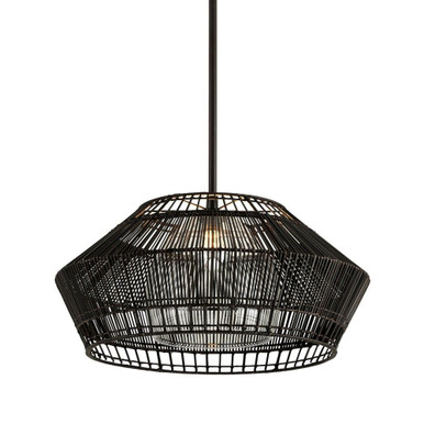 Hunter Fanss Point 1 Light Large Pendant by Troy - F6724