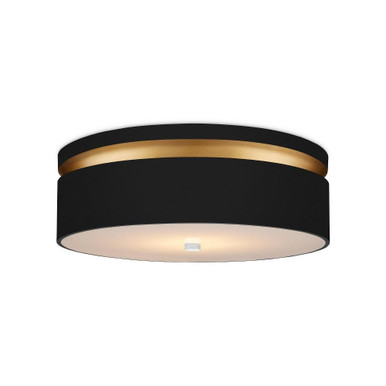 Serenity 1 Light 18.5 Inch Wide Flush Mount by Currey Company - 9999-0070