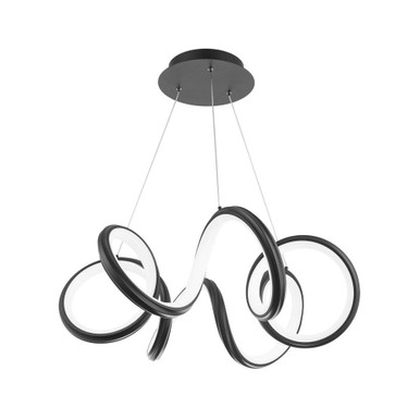 Mamba 49.4W 1 LED Pendant 8.5 Inch Tall and 26 Inch Wide by dweLED - PD-71226