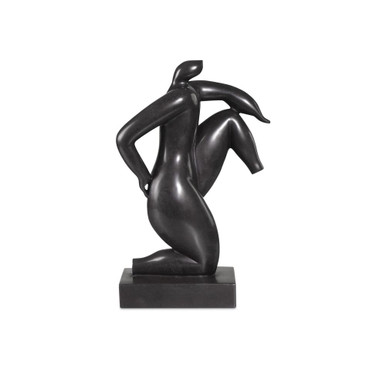 Greek Runner 9 Inch Sculpture In Contemporary by Currey Company - 1200-0799