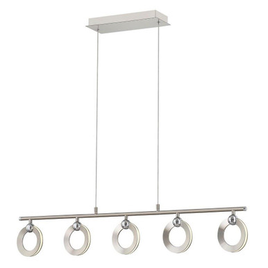 Hermosa 5 Light Oversized Chandelier by Justice Design - NSH-8127-NCCR