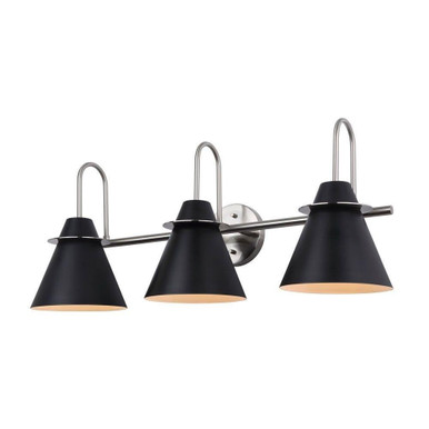 Talia Three Light Vanity Light by Canarm - IVL1076A03BKN