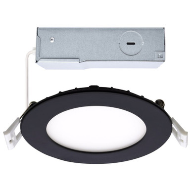 10W LED Round Direct Wire Downlight 0.99 Inch and 4.75 Inch Wide by Satco - S11874R1
