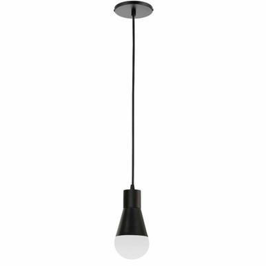 Fortuna 1 Light Mini Pendant by Dainolite - FOR-51P-MB