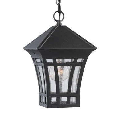 Herrington 1 Light Outdoor Small Pendant 11.25 Inch Tall by Generation - 60131-12