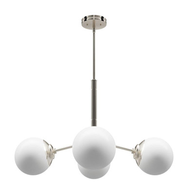 Hepburn 4 Light Large Modern Chandelier by Hunter - 13208