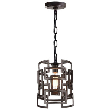 Litani 1 Light Small Pendant by CWI - 9913P10-1-205
