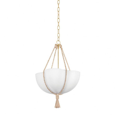 Amberley 1 Light Pendant 29.5 Inch Tall and 20 Inch Wide by Hudson Valley - 1020-VGL