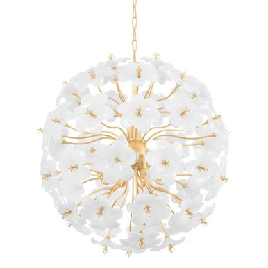 Hygea 8 Light Large Chandelier by Corbett - 367-33-GL