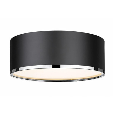 Arlo 3 Light 16 Inch Wide Flush Mount by Z-Lite - 2303F3-MB-CH
