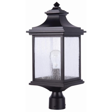 Gentry One Light Outdoor Post Mount 8.5 x 20.38 inches by Craftmade - Z3215-MN