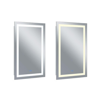 Abril 25W LED Mirror 49 Inch Tall and 29.5 Inch Wide by CWI - 1232W30-49-A