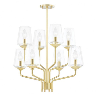 Kayla 8 Light Medium Chandelier by Mitzi - H420808