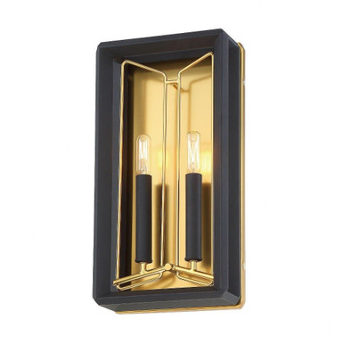 Sable Point 2 Light Wall Sconce by Minka Metropolitan - N7852-707