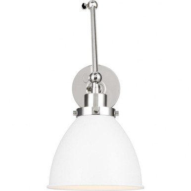 Chapman & Myers 1 Light Wall Sconce 8.75 Inch Tall by Visual Comfort Studio - CW1161