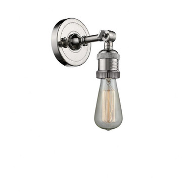 Bare Bulb 1 Light Wall Sconce 6.38 Inch Tall by Innovations - 203