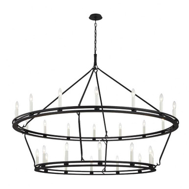 Sutton 18 Light Oversized Chandelier by Troy - F623