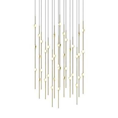 Constellation 80W 40 LED Pendant 38 Inch Tall X 21.5 Inch Wide by Sonneman - 2015