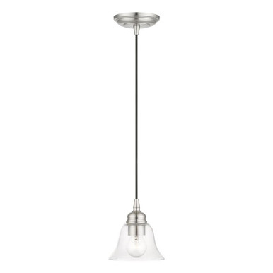 Moreland 1 Light Small Pendant by Livex - 46480