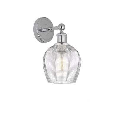 Norfolk 1 Light Industrial Wall Sconce 11.38 Inch Tall by Innovations - 616-1W-G46-6