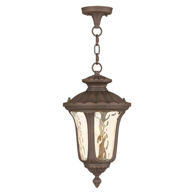 Oxford 1 Light Small Tradiotional Outdoor Pendant by Livex - 7654-58