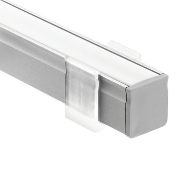 Ils Te Series Deep Well Surface Channel Kit 1x0.75 Inch by Kichler - 1tek1dwsf4sil