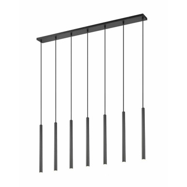 Forest 35W 7 LED Linear Chandelier 23.75 Inch Tall By Z-Lite - 919MP24-7L