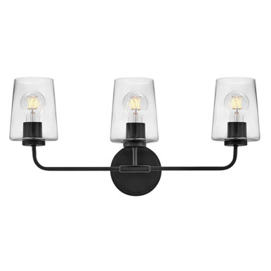 Kline 36W 3 Light Clear Vanity Light by Lark - 853453-CL