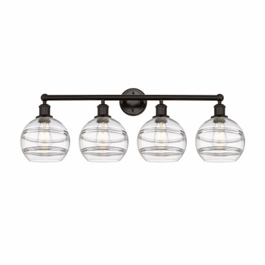Rochester 4 Light Vanity Light 35 Inch Wide by Innovations - 616-4W-G556-8