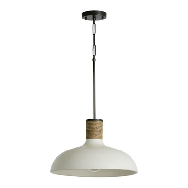 Destin 17.5 Inch 1 Light Pendant 17.5 by 11.5 by Capital - 340612PW