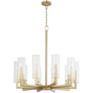 Harbin 10 Light Large Chandelier by Quorum - 6277-10