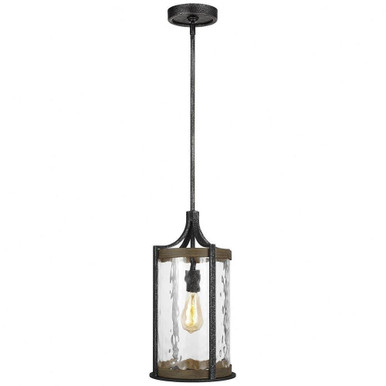Angelo 1 Light Small Pendant by Visual Comfort Studio - P1511DWK/SGM
