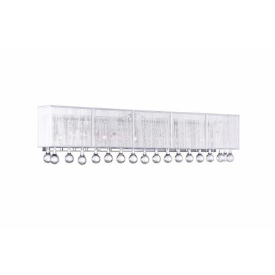 Water Drop 5 Light Wall Sconce by CWI - 5005W32C-109632
