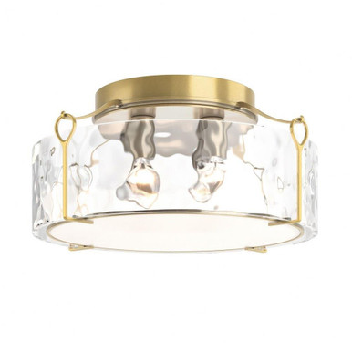 Bow 4 Light Metal 19.6 Inch Wide Semi Flush Mount by Hubbardton Forge - 121145HF