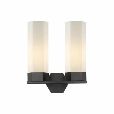 Claverack 2 Light Vanity Light 16.13 Inch Tall by Innovations - 427-2W-G427-14