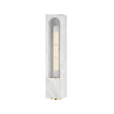 Erwin 1 Light Wall Sconce 15.75 x 3.5 Inch  by Hudson Valley - 3091-WM