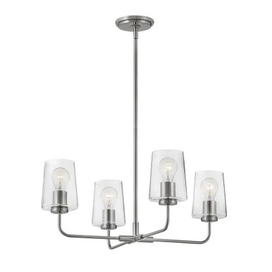 Kline 4 Light Medium Chandelier by Lark - 83454