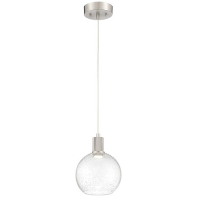 Port Nine 9W 1 LED Pendant 9.5 x 7.5 Inches by Access 63142LEDD-BS - 63142LEDD-BS