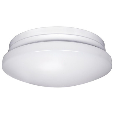 20W 1 LED 14 Inch Wide Flush Mount with Battery Backup by Nuvo - 62/991