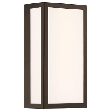 Geo 15W 1 LED Outdoor Wall Lantern by Access - 20090LEDMG