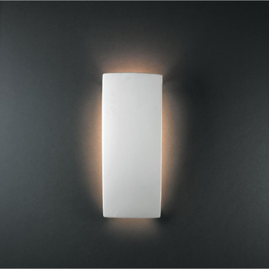 Ambiance 1 Light ADA Rectangular Wall Sconce by Justice Design - CER-5135