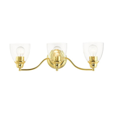 Montgomery 3 Light Vanity Light by Livex - 15133