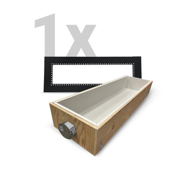 39 Inch Fire-Rated Box and Flush Mount Adapter Bundle by Eurofase Heating - Bundle-FMFB39