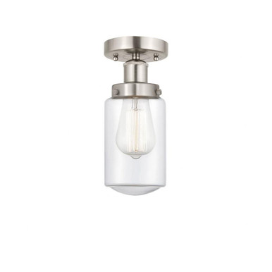 Dover 1 Light 6.5 Inch Wide Semi Flush Mount by Innovations - 616-1F-G31