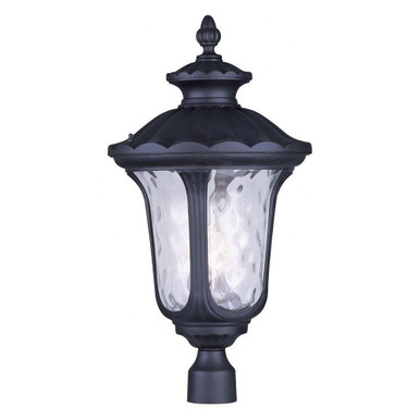 Oxford 3 Light Outdoor Post Top Lantern 13.75 x 26.5 Inches by Livex  - 7864